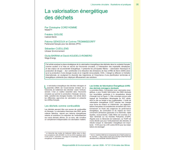  Article: Energy recovery from waste 