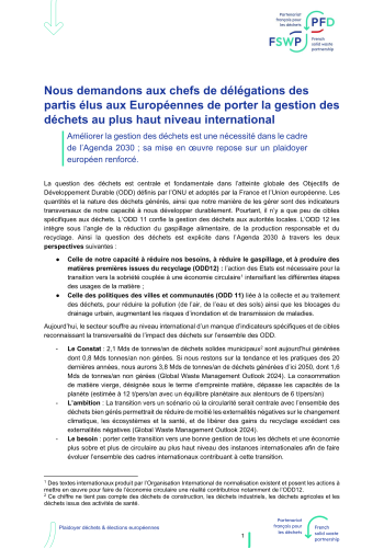  Advocacy for the 2024 European elections